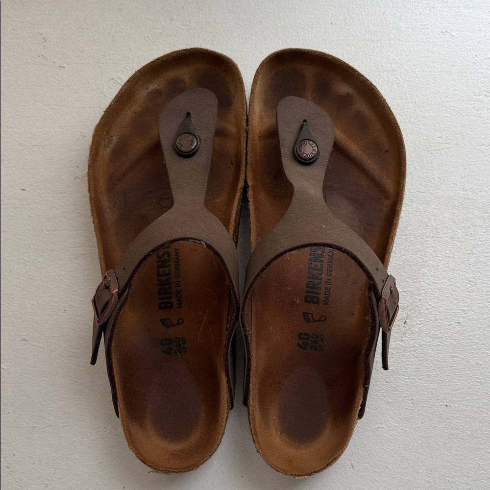 Birkenstock Gizeh Mocha Thong Sandals